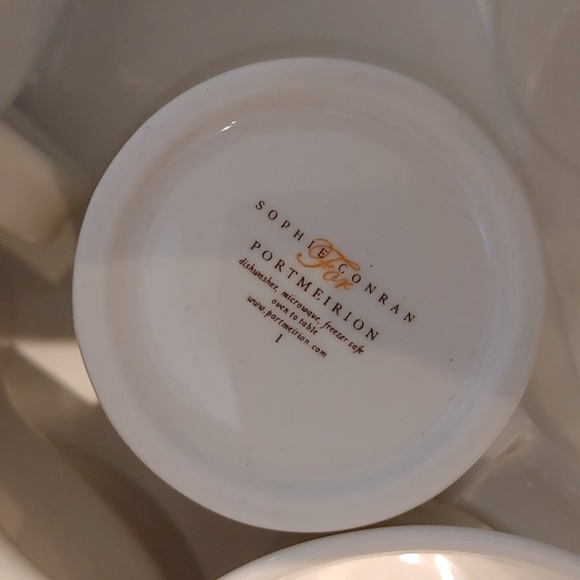 Sophie Conran White Coffee Cups (2) - Picture 3 of 3